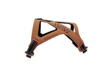 WAW Ergo Vest Village Brown / Black Gr. XXS / 1